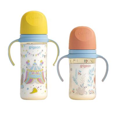 贝亲宽口径PPSU玻璃240ml+300ml