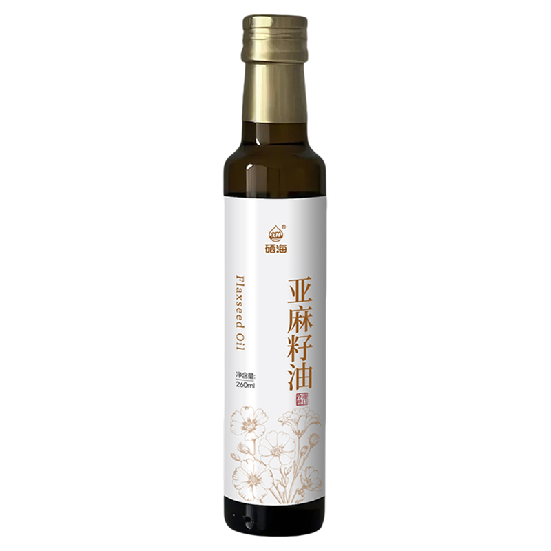 纯亚麻籽油冷榨一级官方正品