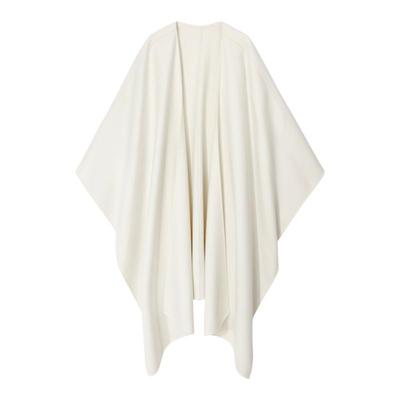 高支羊毛斗篷大披肩不规则下摆