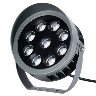 一束光射灯聚光投射灯墙壁酒店外墙亮化远射洗墙光柱灯防水投光灯