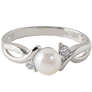 天然珍珠戒指指环S925纯银银饰品精致小珠白色女款高级感小众设计