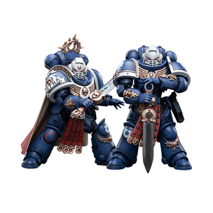 JOYTOY暗源战锤40K 极限战士原铸连长1：18全可动兵人模玩手办