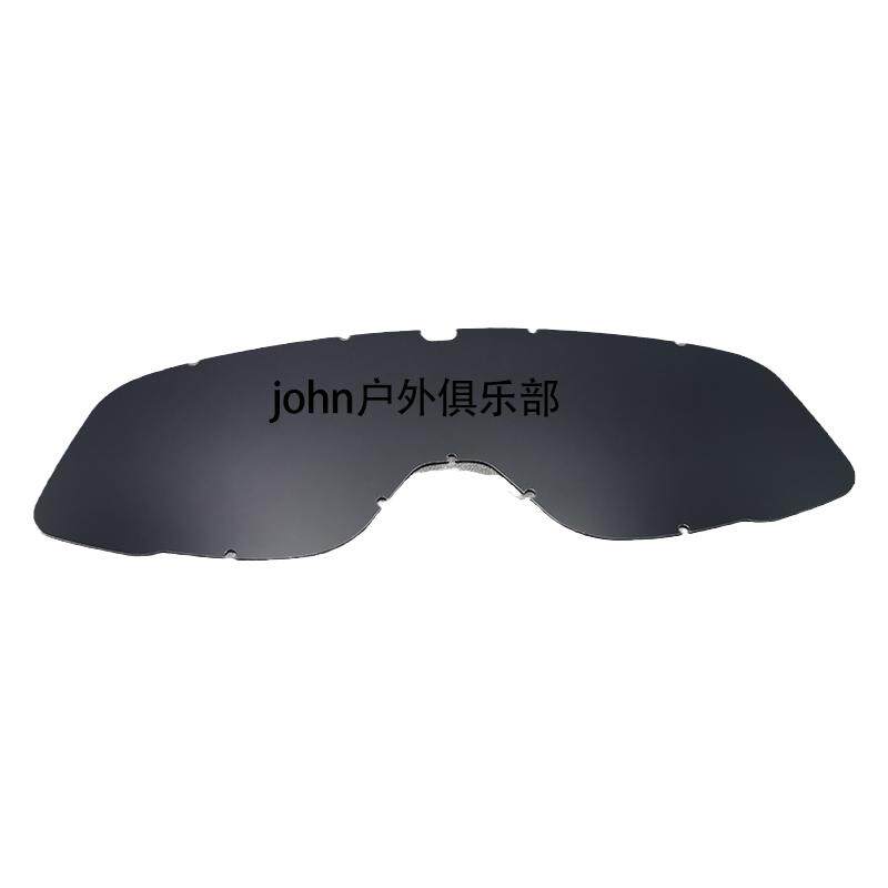 新款越野机车摩托车替换百分百风镜镜片加厚近视镜片哈雷复古镜片