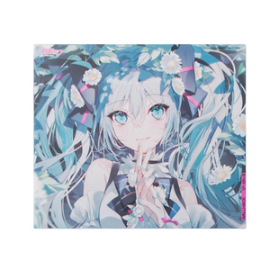 WALLHACK沃哈克SP004初音MIKU钢化玻璃鼠标垫电竞游戏FPS专用大号