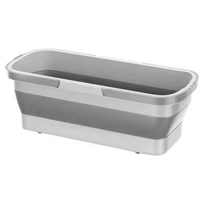 折叠拖把桶长方形洗拖把平板水桶