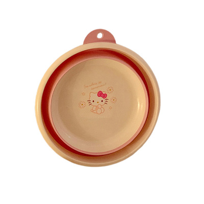 HelloKitty可折叠脸盆洗衣盆