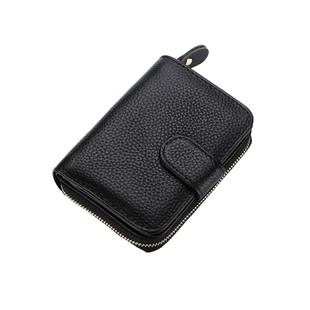 防盗刷卡包男士牛皮多卡位风琴驾驶证皮夹一体包女真皮防消磁钱包