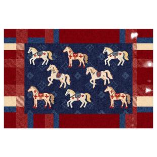 高级感入户门地垫进门防滑垫2026新款马年脚垫子玄关加厚入户地毯