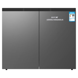 时代潮卧式冰箱厨房台下嵌入式家用大容量双开门风冷无霜一级能效