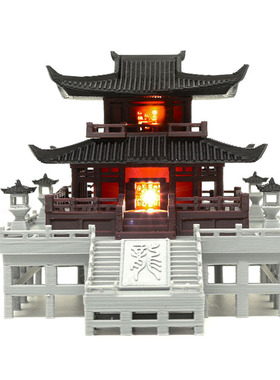 古韵匠坊水下灯光系列二层古殿