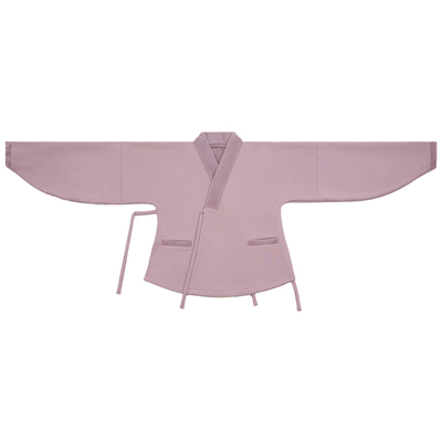 谜阿凰明制加绒上衣日常保暖汉服