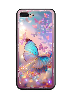 luckrider适用于iphone8plus手机壳萍果7p唯美pg75.5寸梦幻A1661好看8pus新款平果ipone8pius硅胶iphone7plas