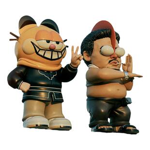 逃学威龙星爷周星驰电影周边手办车载模型懦夫救星达叔人摆件送礼