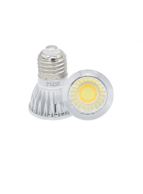 三色变光LED灯杯COB射灯泡E27E14大小螺口GU10卡GU5.3插脚3W5W7W