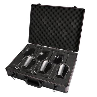 凯洛诗总裁荣耀高档红酒杯高脚杯水晶葡萄酒杯手提式皮箱套装礼品