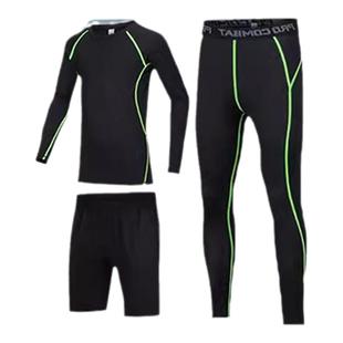 儿童紧身衣训练服速干运动套装夏季男女篮足球瑜伽专业透气打底裤