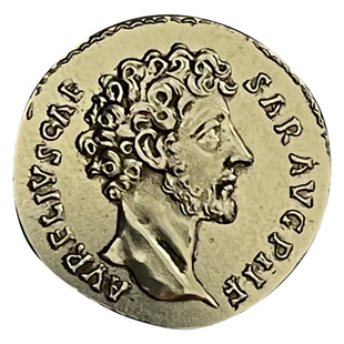 古罗马皇帝银币手链手环小众项链锁骨链镀银吊坠五贤帝马可奥勒留