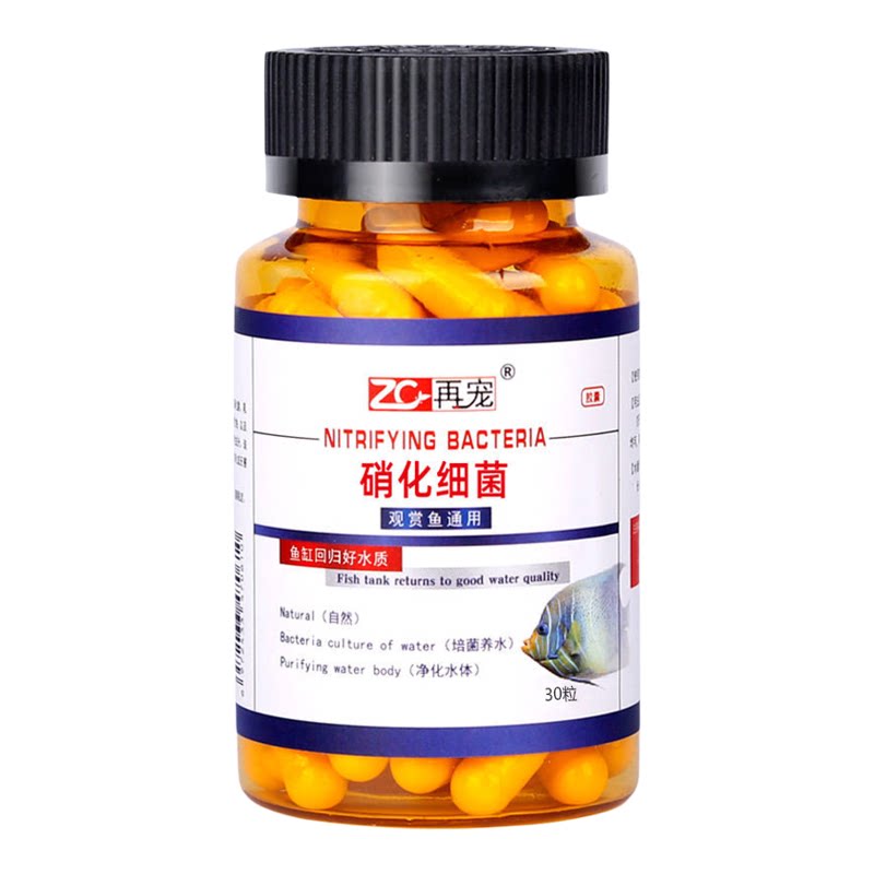 硝化细菌鱼缸专用水族箱乌龟缸净水剂浓缩干粉水质净化消化菌胶囊