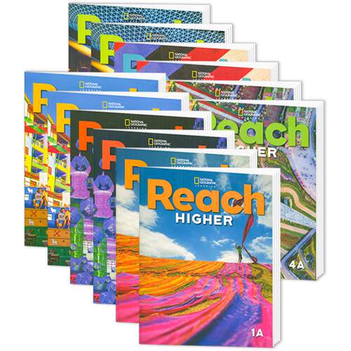 reach higher 美国国家地理英语教材 reachhigher教材 小学1A-6B