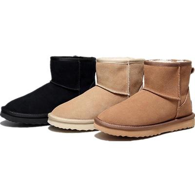 TASMANAUS双层迷你雪地靴短靴女