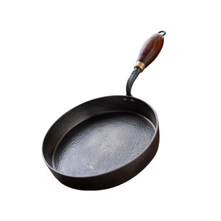 铁娃公社小煎锅平底锅煎蛋烙饼牛排煎锅手工锻打铁锅无涂层不粘锅