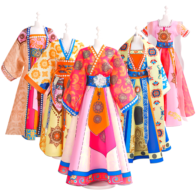 儿童服装手工diy益智6岁