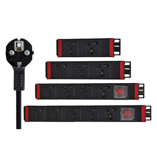 欧标插线板插排pdu排插大功率插座韩国排插德标泰国插头转换器