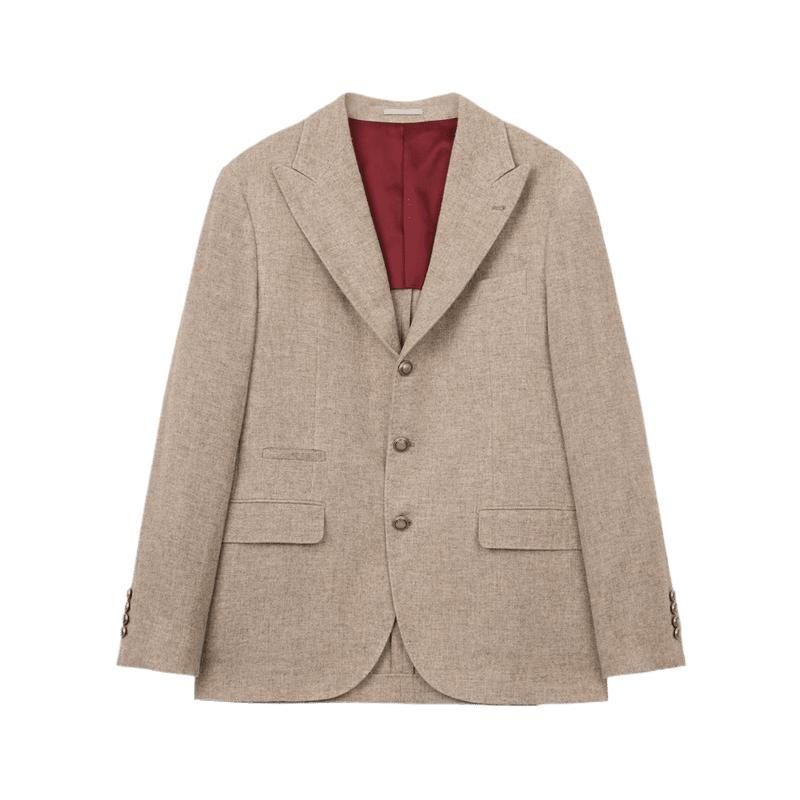 【早秋新品】Brunello Cucinelli 男士商务通勤西装外套夹克