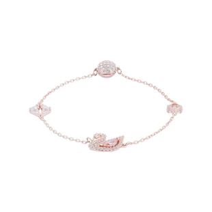 【自营】Swarovski/施华洛世奇女士Swan手链手镯饰品情侣轻奢小众