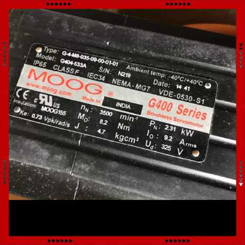 【问价】G404-533A穆格电机G-4-M8-035-09-00-
