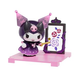 三丽鸥MyMelody&Kuromi花蔓秘境微盒酷洛米盲盒手办摆件周边礼物