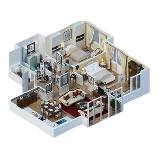 店面店铺装修设计效果图门面餐饮店美容院服装店工装室内门头设计