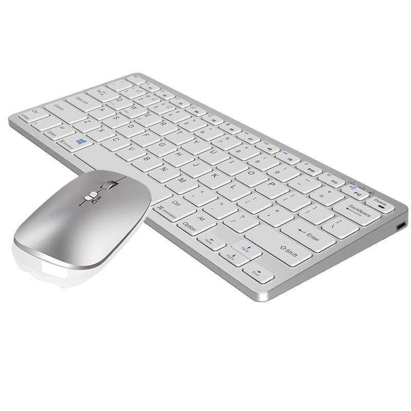 适用宏碁小米轻薄无线键鼠套装KV78充电长续航版静音键2.4G+3蓝牙