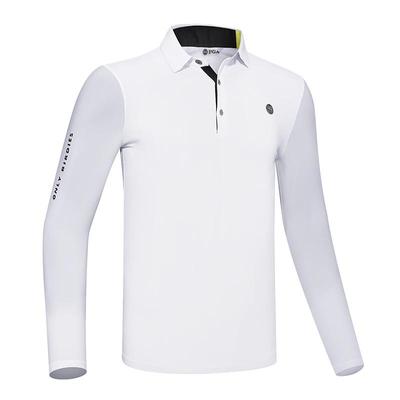 美国PGA高尔夫男士冰丝防晒长袖