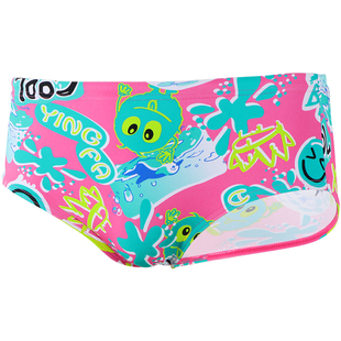 英发YINGFA儿童男童专业小平脚大三角小平角泳裤价款训练竞速比赛