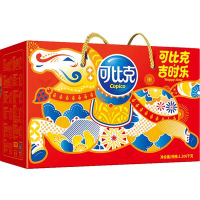 可比克骏马来财礼盒年货零食送礼