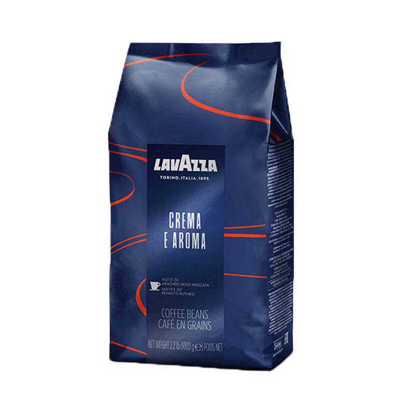 拉瓦萨lavazza咖啡豆意大利进口CREMA E AROMA意式醇香咖啡豆1kg