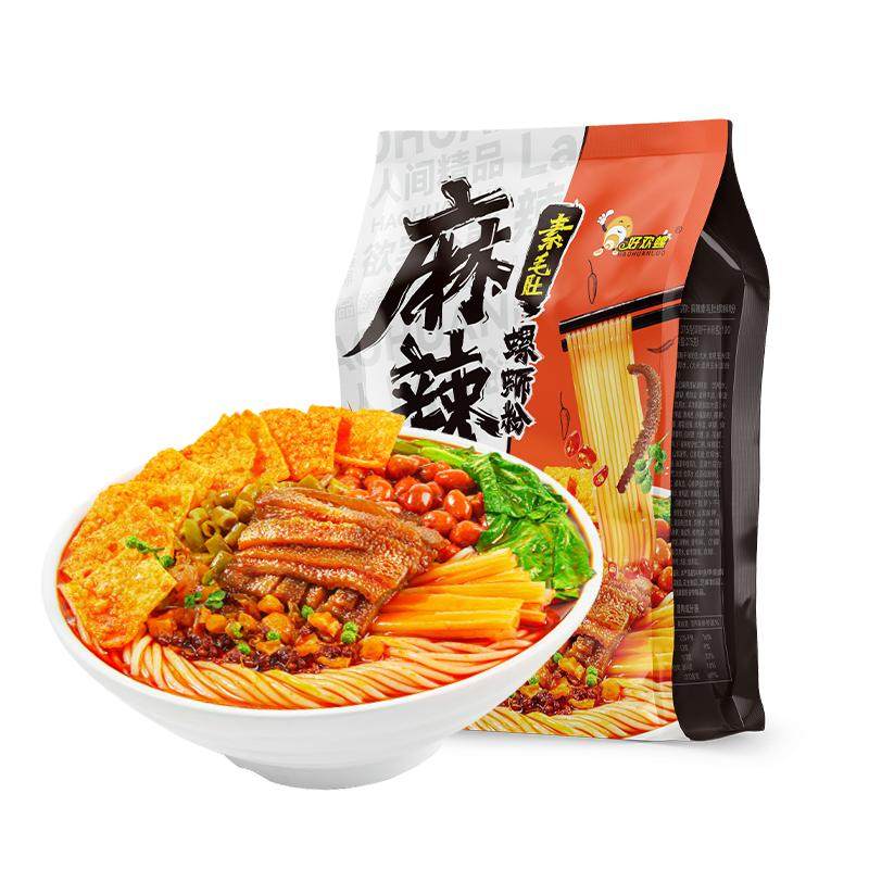 [新品]好欢螺螺蛳粉柳州正宗麻辣素毛肚螺狮粉速食夜宵米线酸辣粉