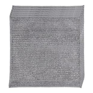 洗碗布不沾油污厨房专用金属丝抹布家用不掉毛网布灶台强力去油污