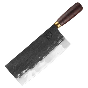 4铬手工锻打老式菜刀厨师专用菜刀40Cr13MOV锻打阳江刀具商用