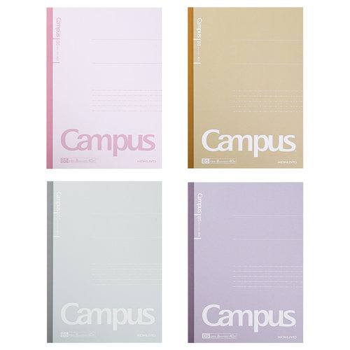 官方旗舰店 日本kokuyo国誉Campus 无线装订本初中高中生常用日记作业练习本创意可爱计划本大学生记事本