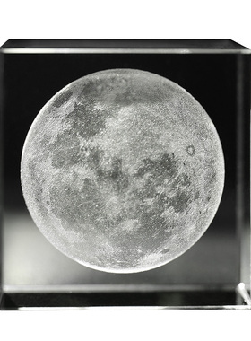 人造水晶祝福可发光简约卧室桌面