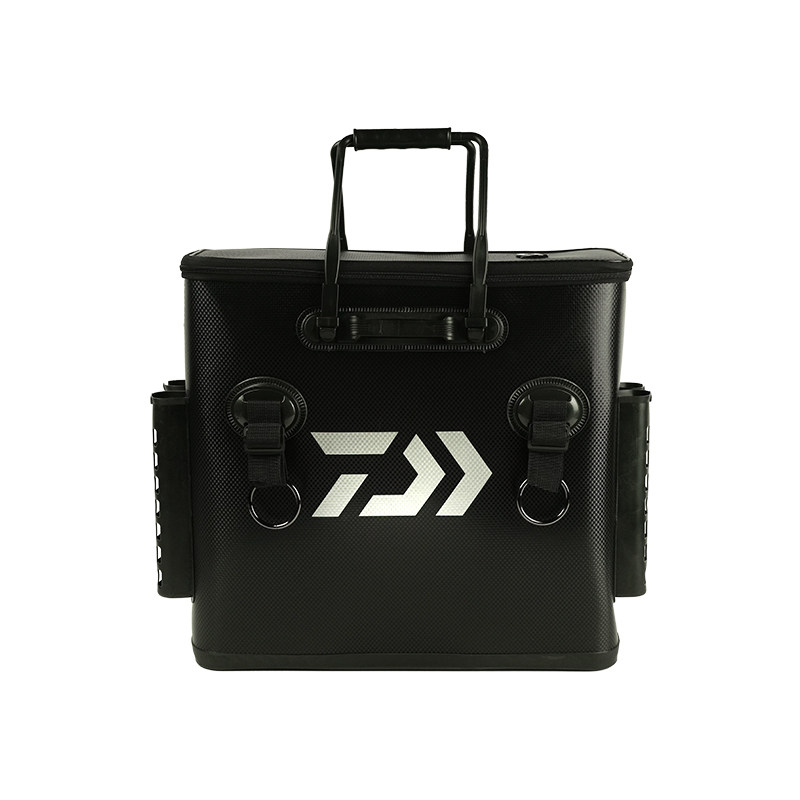DAIWA/达亿瓦24款BAG CS(A)渔具收纳便携黑色渔具包全水域鱼护桶