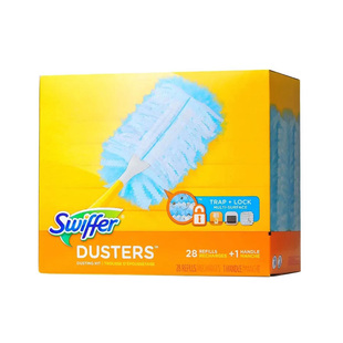 Costco代购美国Swiffer Duster除尘掸子组1把掸子+17张替换用掸布