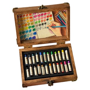 糖小条迷你蜡笔油画棒一盒微缩画具模型颜料娃用场景道具blythe