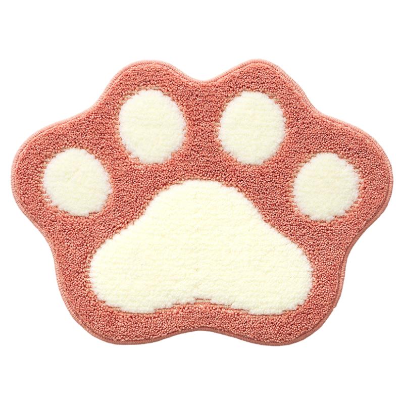 猫爪造型浴室吸水地垫