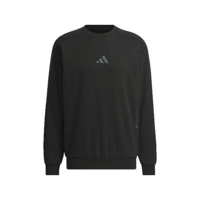 adidas阿迪达斯长袖套头衫秋男轻运动棉质无帽卫衣 JZ8420