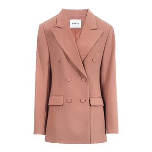 OFFIY-上镜柔和显白 高级气质收腰职业正装商务西装西服套装长裤