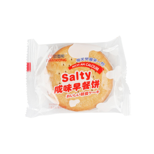 旺成欧麦熊咸味早餐饼干美味香脆办公室下午茶点网红小吃休闲零食