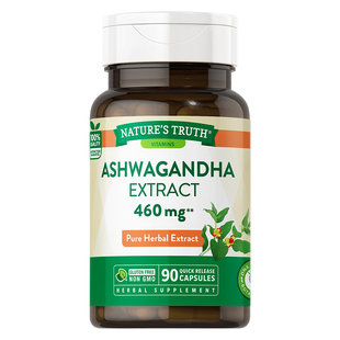 【自营】美国自然之珍南非醉茄胶囊专注力减轻紧张焦躁皮质醇管理